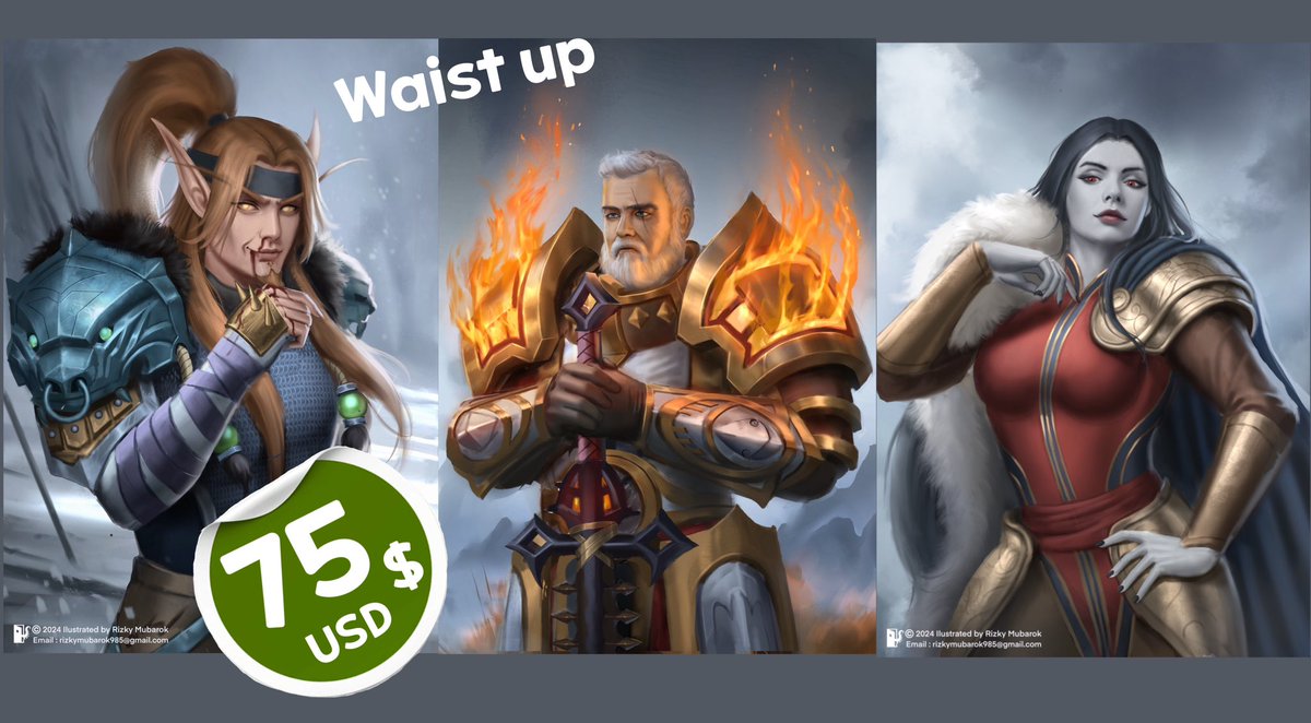 Hi eveyone 
Commission are open 
Email     : rizkymubarok985@gmail.com /monsterlab05@gmail.com
Discord : RizkySplash#2787
Instagram : instagram.com/rizky_mobarok?…
Vgen : vgen.co/Monsterlab/ser…
For more latest artwork please visit my Artstation : rizkymubarok985.artstation.com