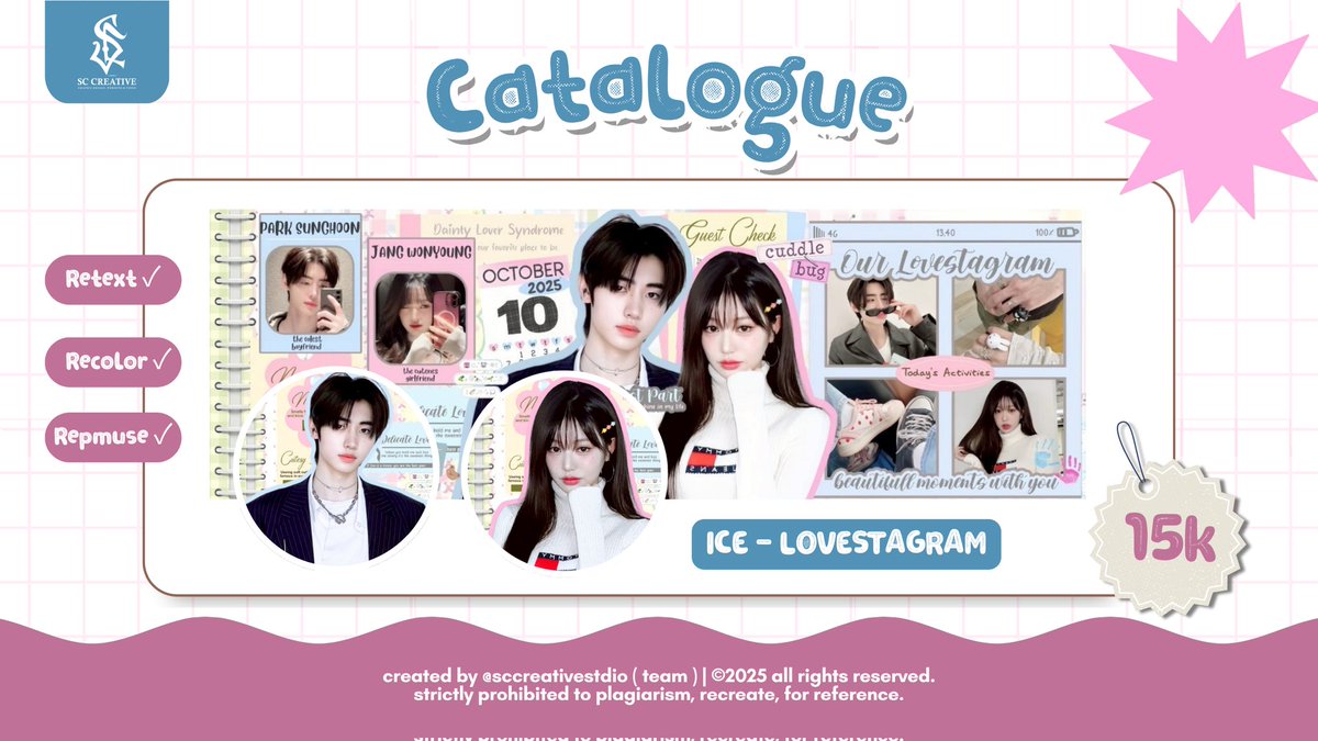 scrxfa's tweet image. Help repost? thank u 💗⭐

Hi guys, kami @sccreative2 sedang OPTIP (open titipan) dari 7 catalog layout couple. untuk detail dan lengkapnya ada dibawah ✨
yok para couple merapat 😻

📝 TNC cek ALT
#zonauang #zonaba