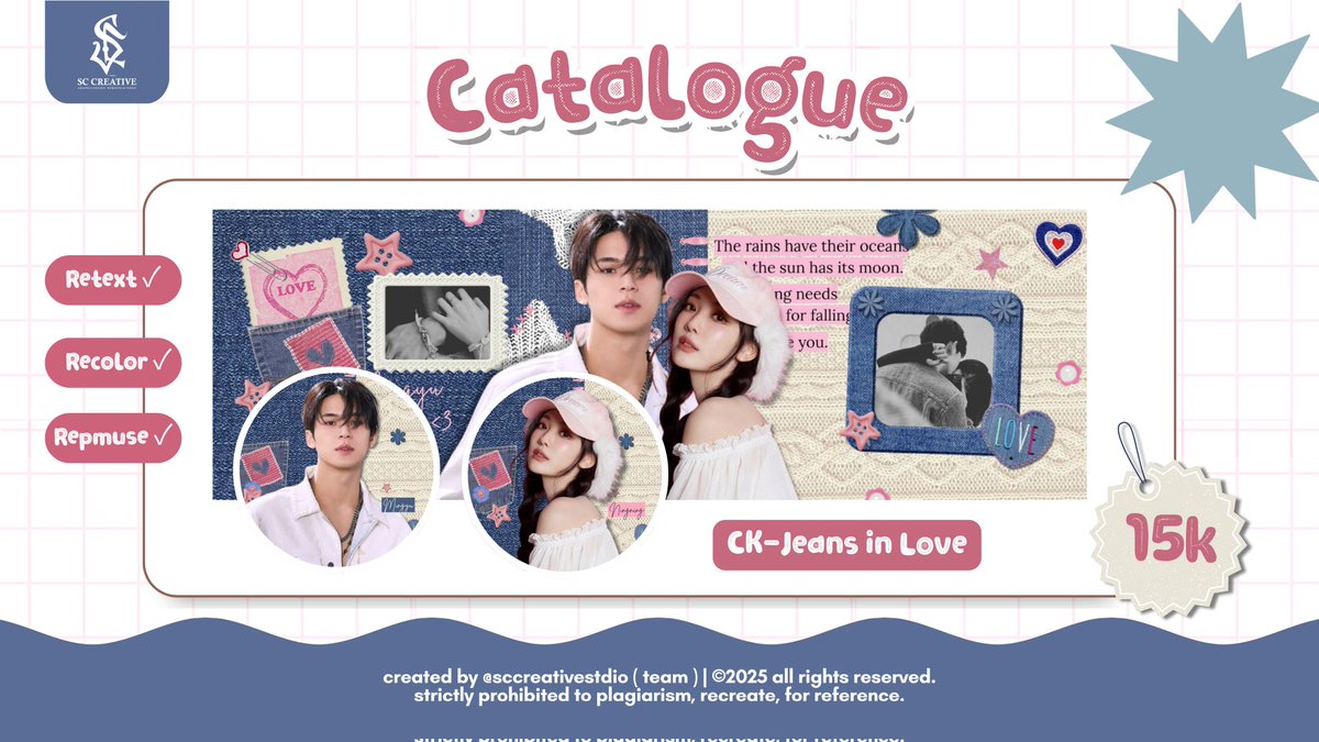 scrxfa's tweet image. Help repost? thank u 💗⭐

Hi guys, kami @sccreative2 sedang OPTIP (open titipan) dari 7 catalog layout couple. untuk detail dan lengkapnya ada dibawah ✨
yok para couple merapat 😻

📝 TNC cek ALT
#zonauang #zonaba