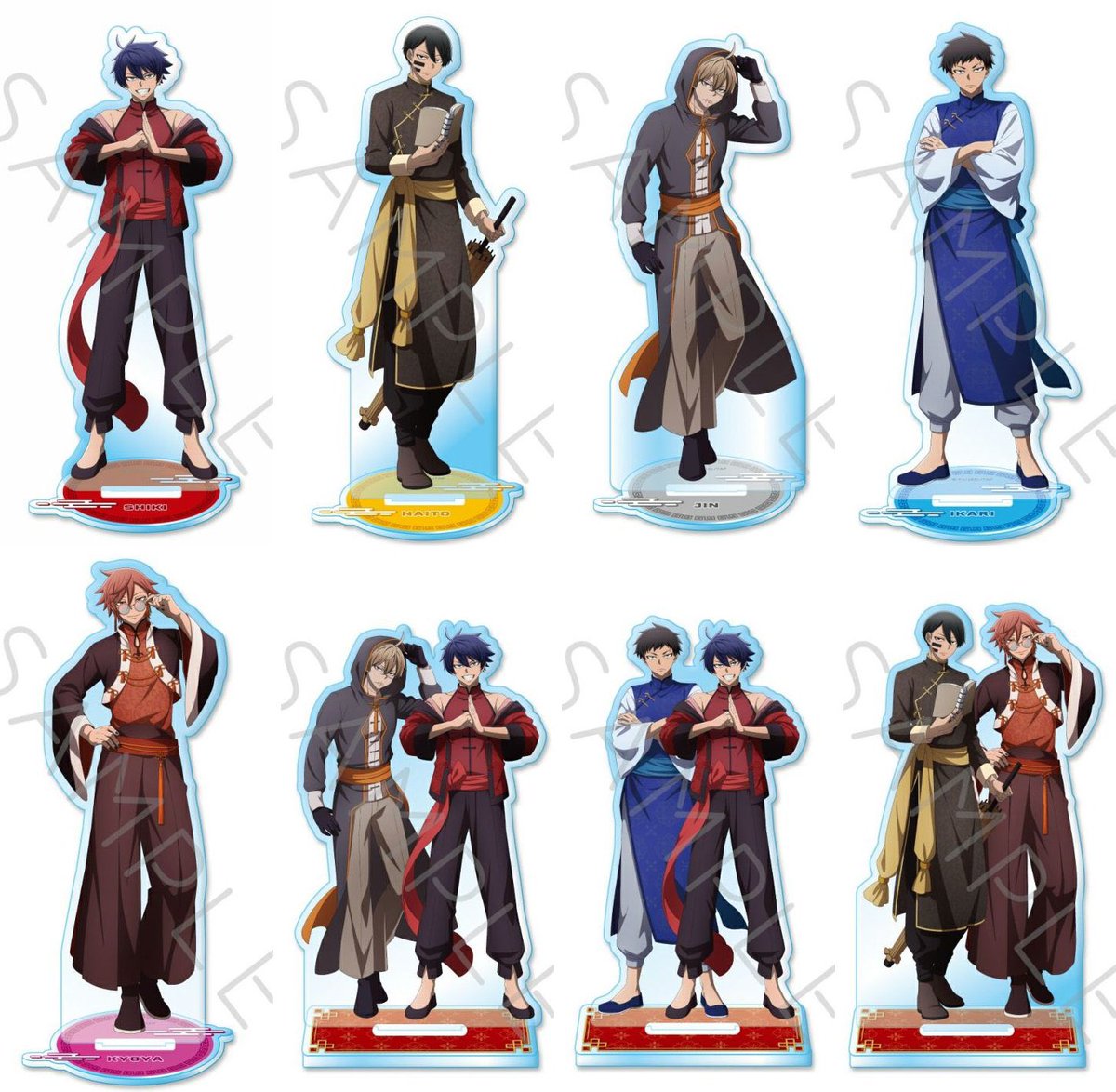 ビビットで予約受付中！ TVアニメ「桃源暗鬼」第2弾 アクリルスタンド