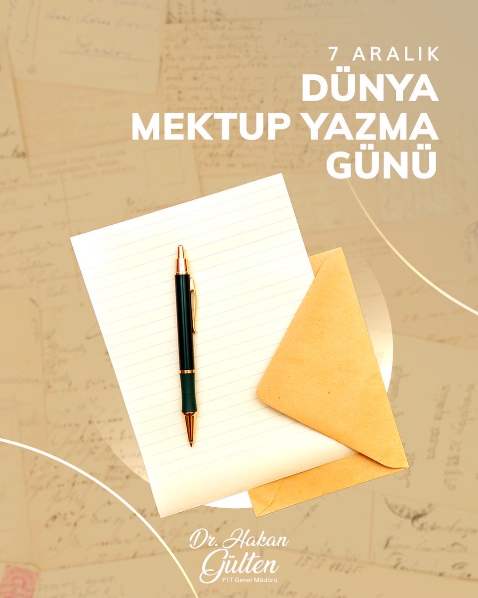 Mektup, yalnızca bir kâğıt değil; sabrın, sevginin ve zarafetin özenle taşındığı bir hatıradır. Her kelimesi emanet, her cümlesi zamanla değer kazanan bu özel geleneğin; insanları birbirine incelikle bağlayan yönü yüzyıllardır varlığını sürdürüyor.

7 Aralık