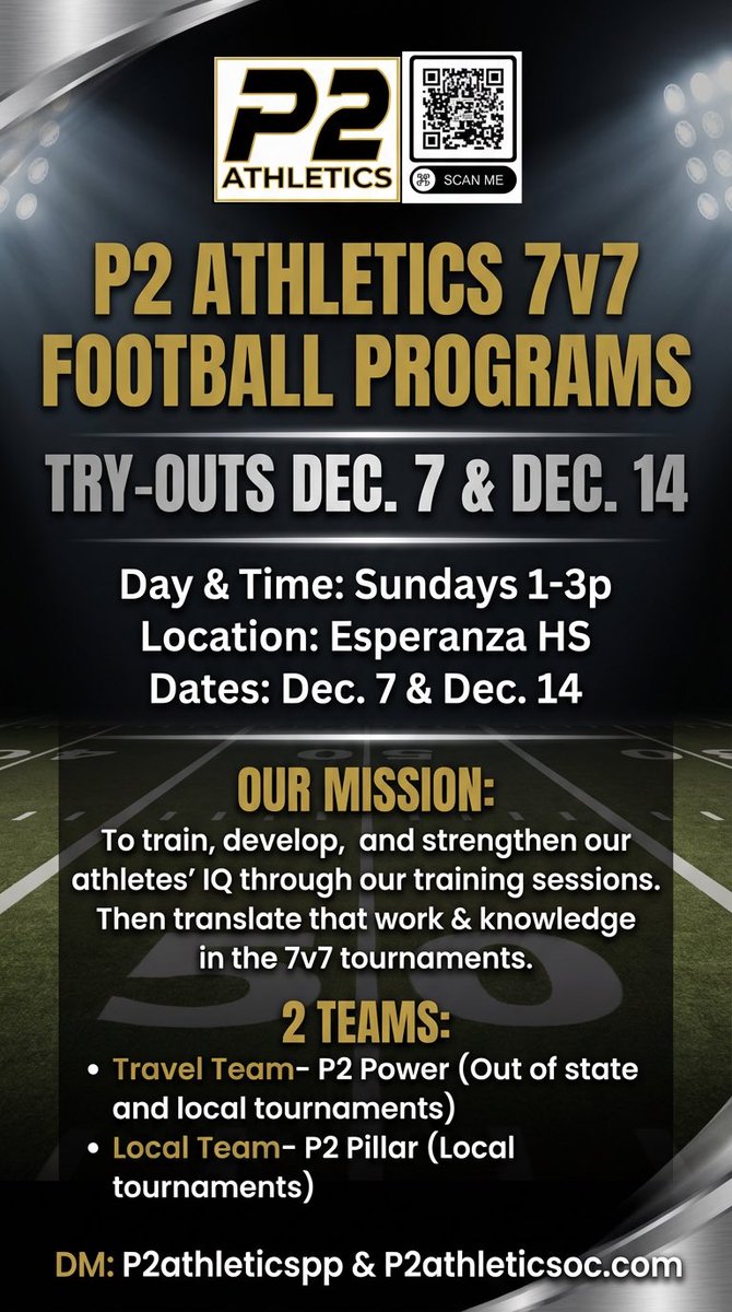 P2 ATHLETICS, LLC tweet media