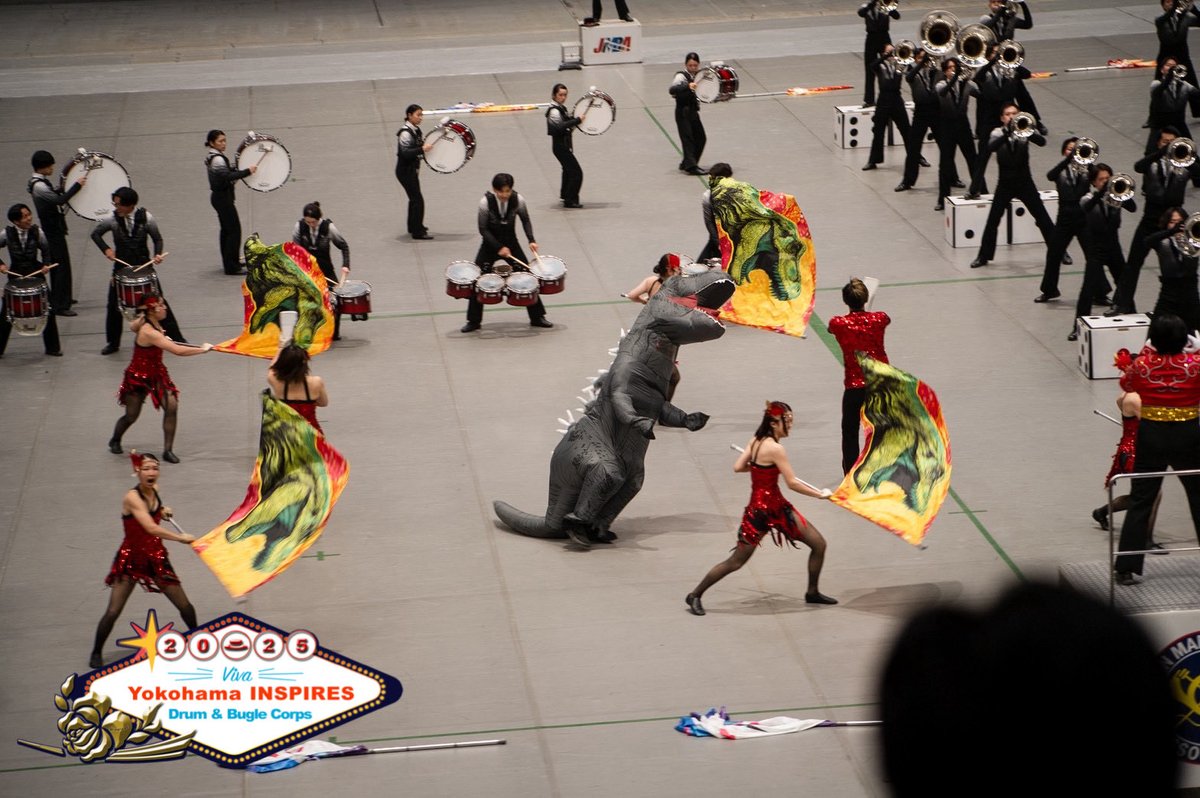INSPIRESは、本日12月7日(日)に行われた第53回マーチングバンド全国大会 一般の部に出場し、銀賞を受賞いたしました。
たくさんのご声援ありがとうございました！

Photo by Kotori📷

#yokohamainspires #drumcorps #inspagram #jmba #マーチングバンド全国大会 #marchingband