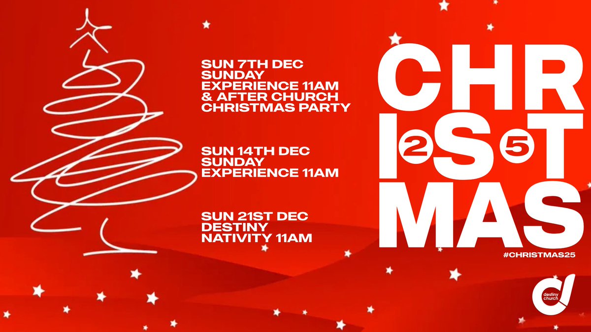 Church is happening today — don’t miss it! Doors open at 10:30 AM at St George’s Community Centre, WSM, BS22 7XF for praise &amp; worship 🙌 and a powerful message from <a href="/mikeradcliffe7/">Mike Radcliffe</a> that will encourage and uplift you. #4NamesFor4Needs
Join us online: YouTube: Destiny Church UK