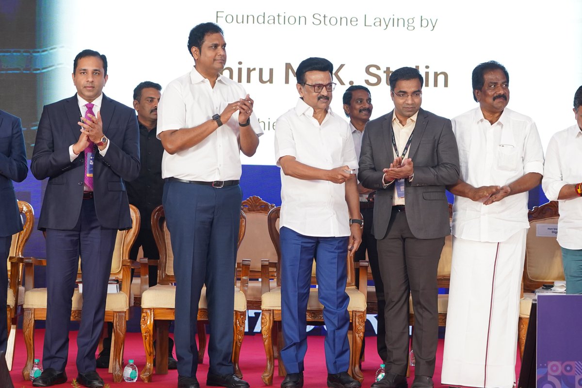 Hon’ble Chief Minister (<a href="/CMOTamilnadu/">CMOTamilNadu</a>) Thiru M.K. Stalin (<a href="/mkstalin/">M.K.Stalin - தமிழ்நாட்டை தலைகுனிய விடமாட்டேன்</a>) today laid the foundation stone for the new SIPCOT (<a href="/SIPCOTTN/">SIPCOT</a> ) Industrial Park in #Melur, marking a major milestone in Madurai’s industrial future.

Spanning over 270 acres with world-class infrastructure and