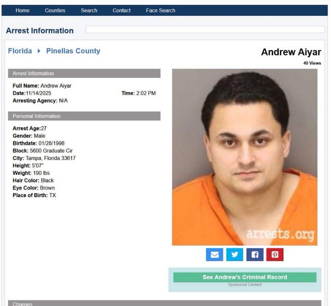 Rob_NarrowGate's tweet image. Outstanding quote from @bennyjohnson  regarding Andrew Aiyar, who threatened to kill Benny, @MattWalshBlog and their families. After going door to door in Bennys neighborhood it is speculated he had a weapon. 

“If you are threatening my family expect me to fight back with full…