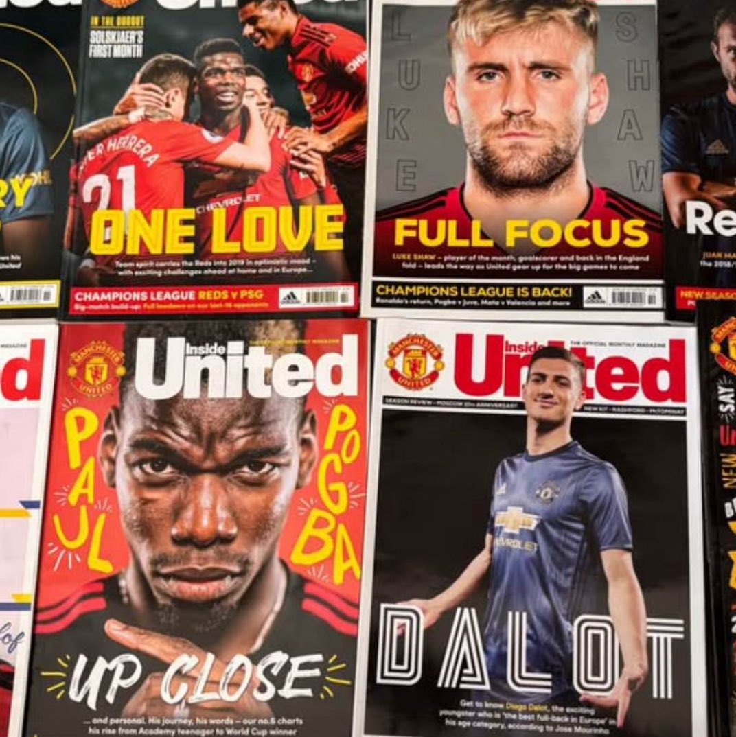 Manchester United Official Football Magazines

50 Mixed £4 (8p each)
100 Mixed £7 (7p each)
150 Mixed £9 (6p each)
200 Mixed £10 (5p each)

Excluding postage cost or DPD Shop to Shop cost or collection in person from Lymm, Cheshire to save on postage