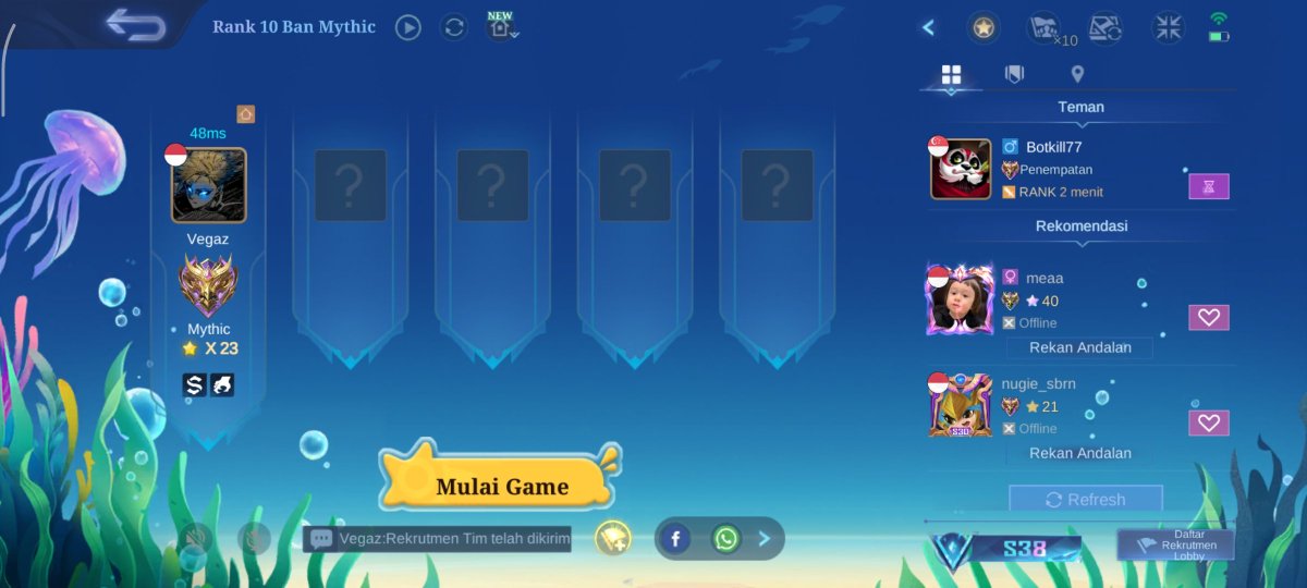 kaisermlbb's tweet image. Ada yang mau rank sampai glory?