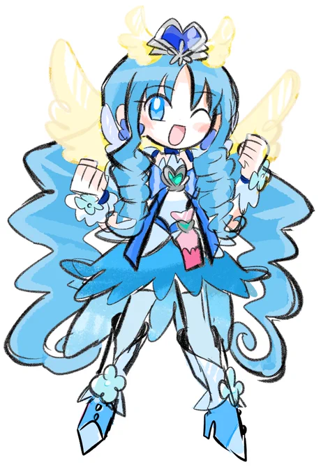 #キュアマリン生誕祭2025 #来海えりか生誕祭2025 #キュアマリン #来海えりか #プリキュア #precure レインボー
