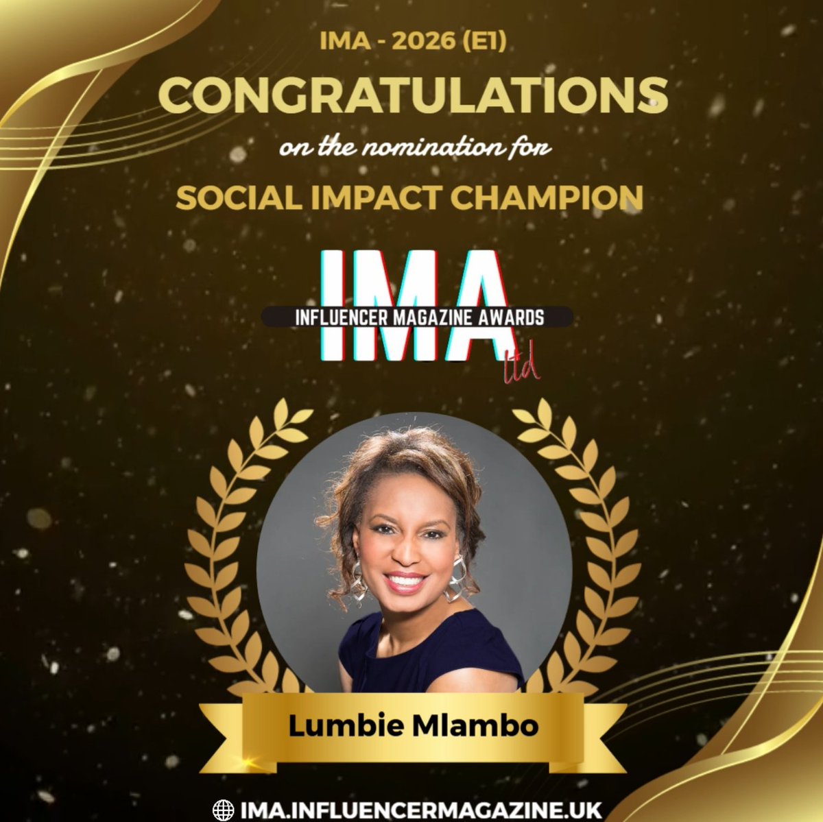 Lumbie Mlambo Nominated for ‘Social Impact Champion’ at IMA 2026

 influencermagazine.uk/2025/12/lumbie…