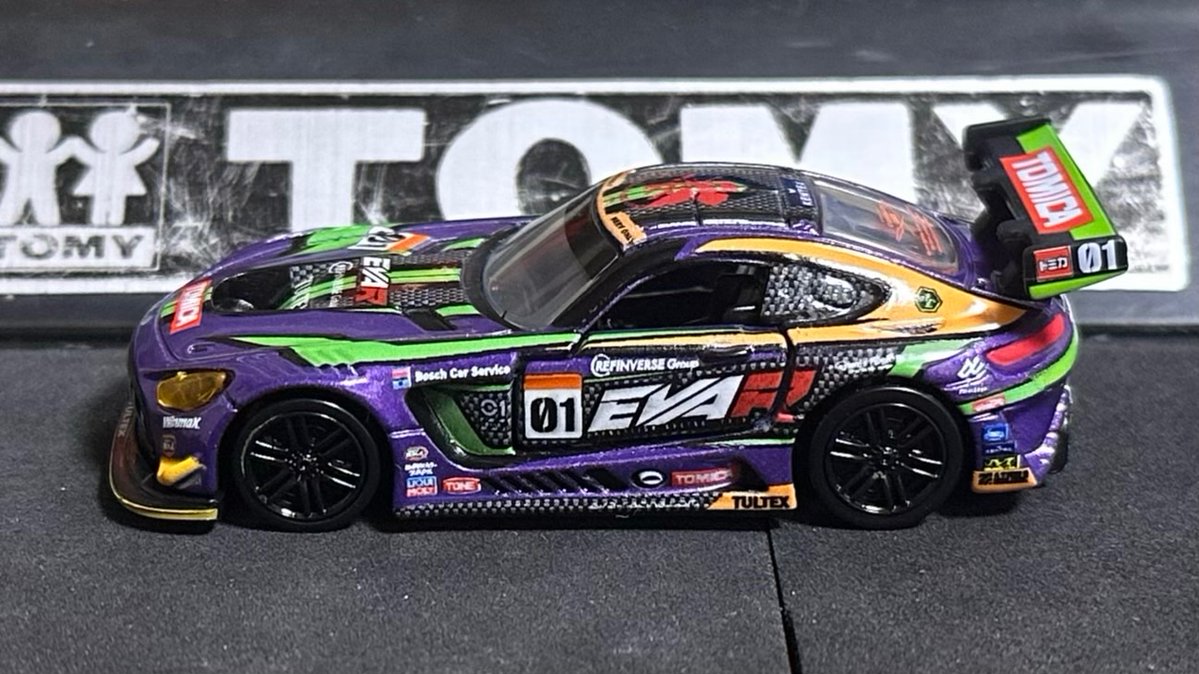 No.-- エヴァ RT 初号機 AMG GT3 EVO トミカオーナーズミーティング