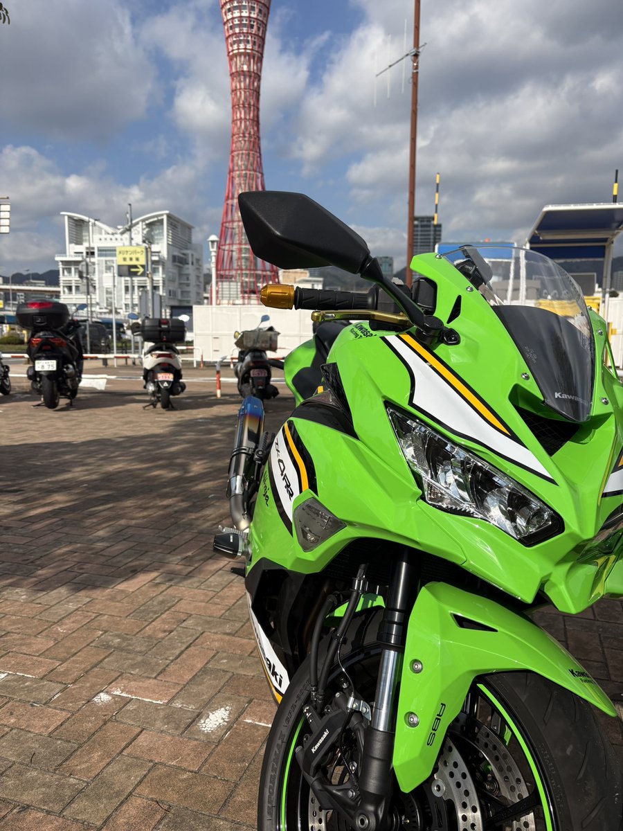 カワサキワールドに参る〜 #zx4r #zx4rr #Kawasaki