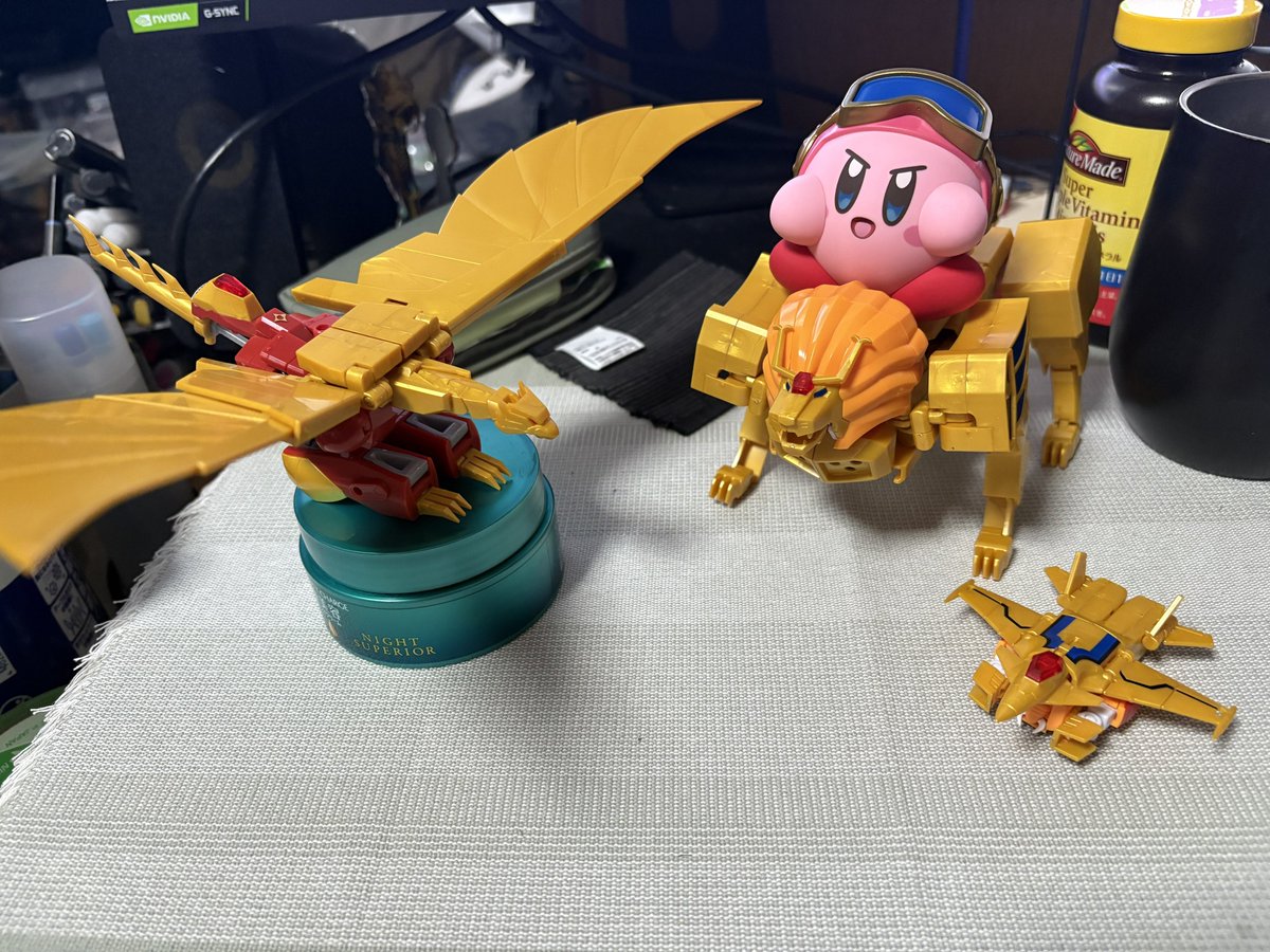 SMP空影とレオンカイザー組み立て終わったので