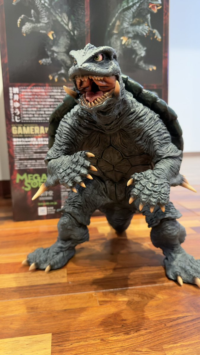 私の元にもガメラ2来ました！ 高いけどその価値は十分にありますね〜