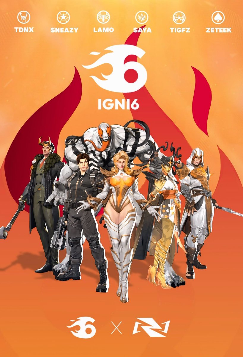 Igni6eSports's tweet photo. Se não pode contra eles, junte-se a eles.
Em parceria com a @infesportsbr anunciamos a nossa line para esse MRC🔥

����️@ZK_SaYa
🛡️@lamokewk 
🛡️@baskerville_ow 
⚔️@tigfz_ 
⚔️@vSneaZy_II 
💉@ZeteekW 
💉@tdnxskrr 
💉@Reach0011 

🧠@fanpfps 
🎨@Jujul1a_ https://t.co/U6aJWXf0P6
