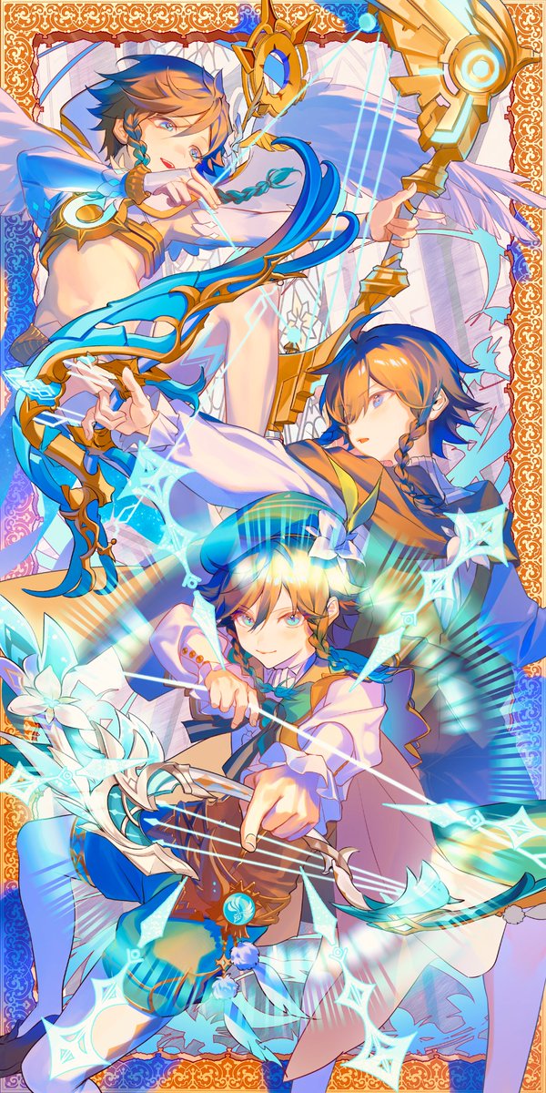 みん@【イラストオーダー】 O-MENZ イラスト化！ 等身大ver. ＆ ミニキャラver. 同時公開