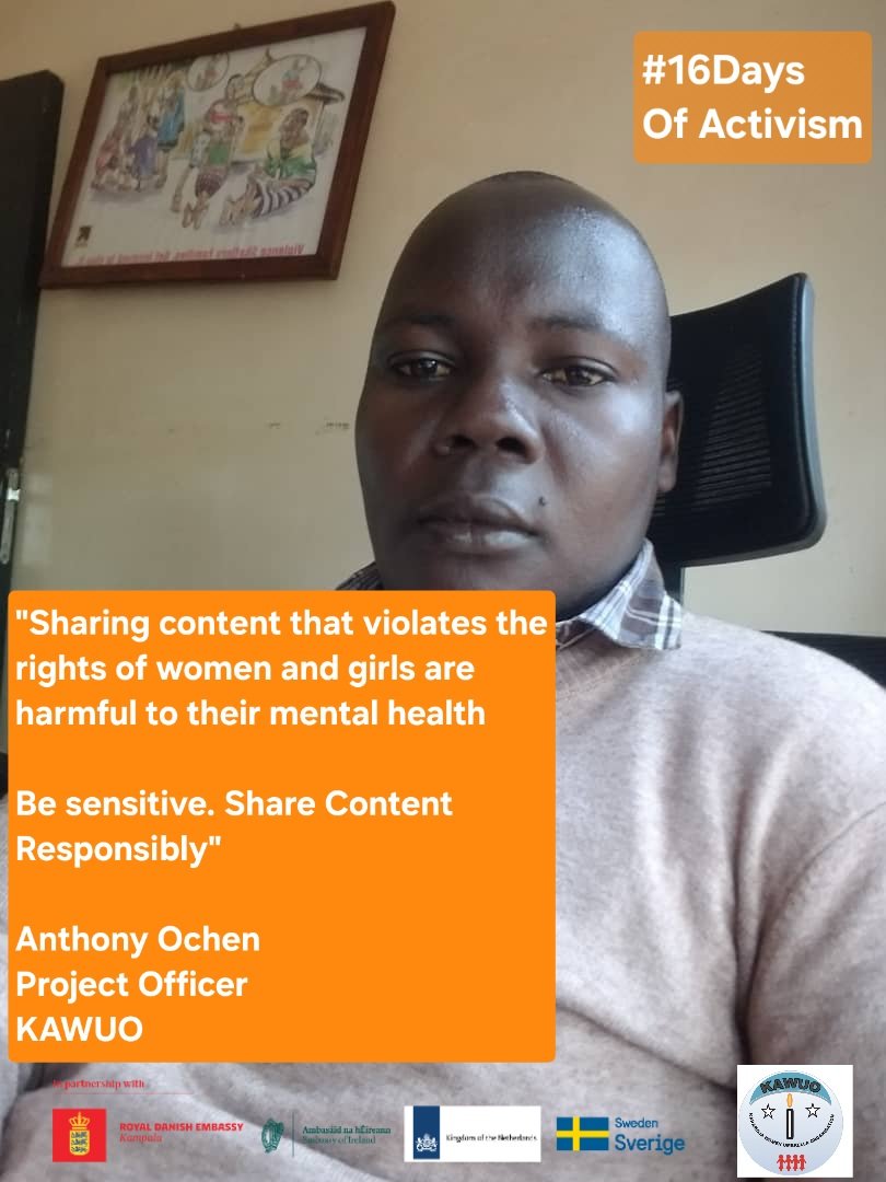 Be sensitive. Share  content responsibly.
#16DaysOfActivism2025
#EndDigitalViolenceAgainstWomenAndGirls.
<a href="/DKinUganda/">Denmark in Uganda</a> <a href="/FIDA_Uganda/">FIDA Uganda</a> <a href="/NAWOUga/">National Association of Women's Organisations Ug</a> <a href="/NLinUganda/">Embassy of the Netherlands in Uganda</a>