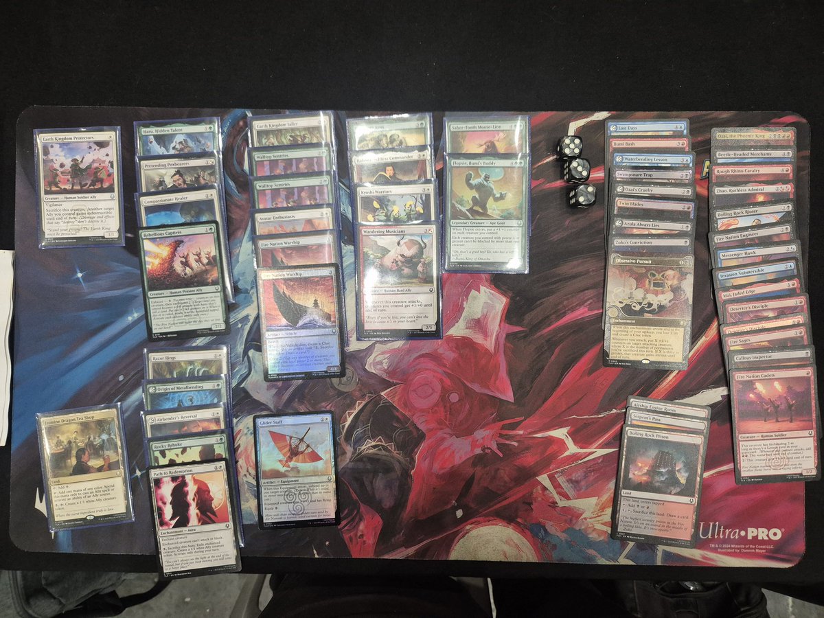 I top 8d the #ANZMTG 10k!

3-1-1 Sealed with GW dudes

4-0-id Standard with busted Temur Otters
R6 Esper Ketramose 2-0 🏆🏆
R7 Superior Reanimator 2-0 🏆🏆
R8 BW Ketramose 2-0 🏆🏆
R9 Bant Airbending 2-0 🏆🏆 <a href="/ForceOfWilks/">James Wilks</a>
R10 🤝
-
QF Esper Pixie 1-2 ❌️🏆❌️

<a href="/fireshoes/">Robert Taylor🔥</a>