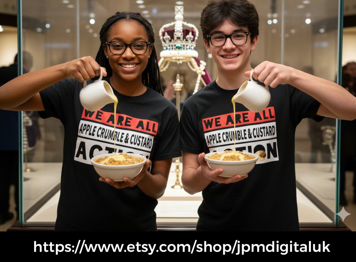 Jpjm1964's tweet photo. @LeoKearse The struggle is real ! Don't forget to join the new middle class rebellion movement and show solidarity with the entitled little dears with these fine T-shirts ! #takebackpower #applecrumbleandcustard #crownjewels https://t.co/WpneBe7xyu