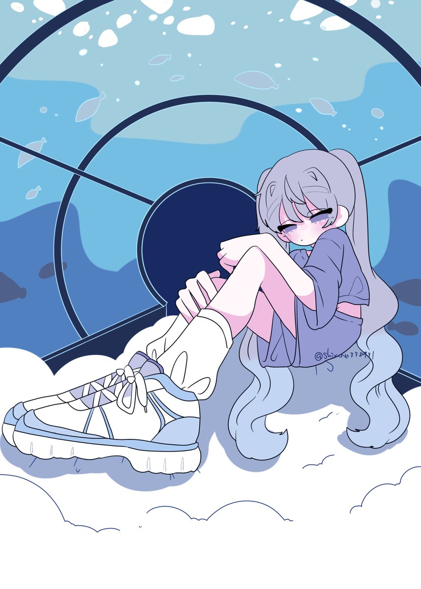 shiro11338931's tweet photo. どこまで続くの
#illustration #イラスト https://t.co/RrEyBMMyWQ
