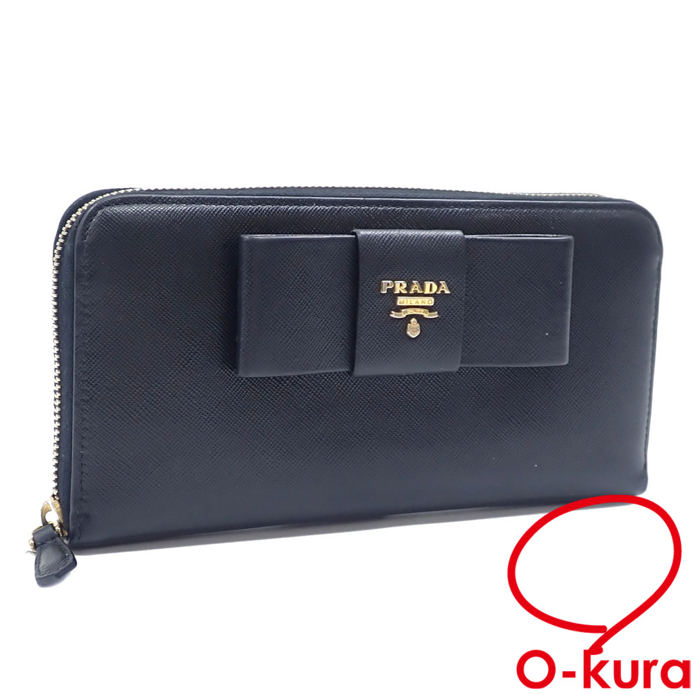 ✨販売開始✨ プラダ 1M0506 ラウンドファスナー 長財布 O-kuraOnline