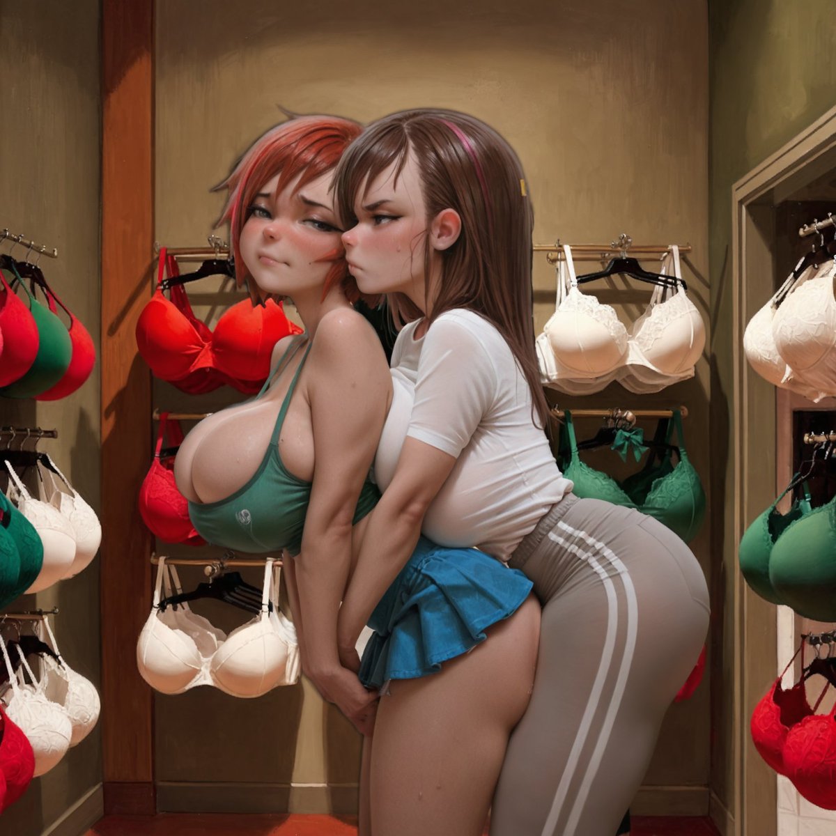 Richie: Alright you exhibitionist, get over here. You don't need a sexual assault charge.
Grannie: It's very much alright. I have to deal with naughty little girls quite often.