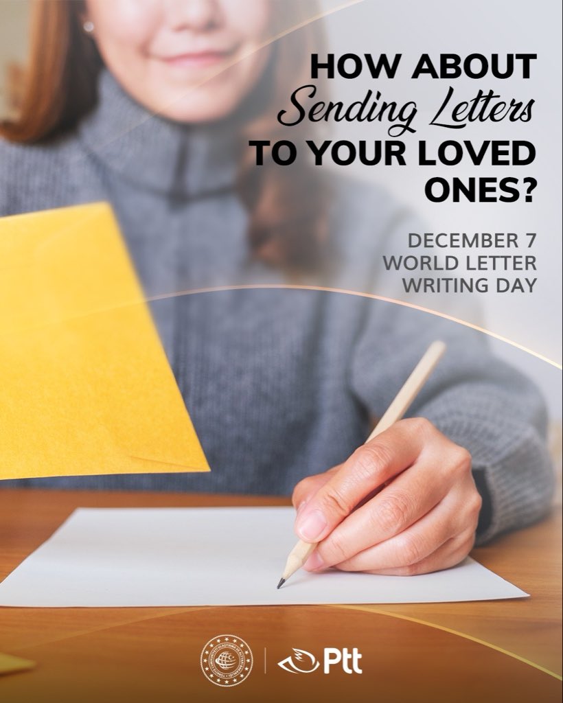 World Letter Writing Day reminds us of a tradition where words touch paper and emotions transcend time. As #PTT, we have been carrying this journey of letters for years, continuing to be a reliable part of the emotional bridge built between generations. 

#WorldLetterWritingDay
