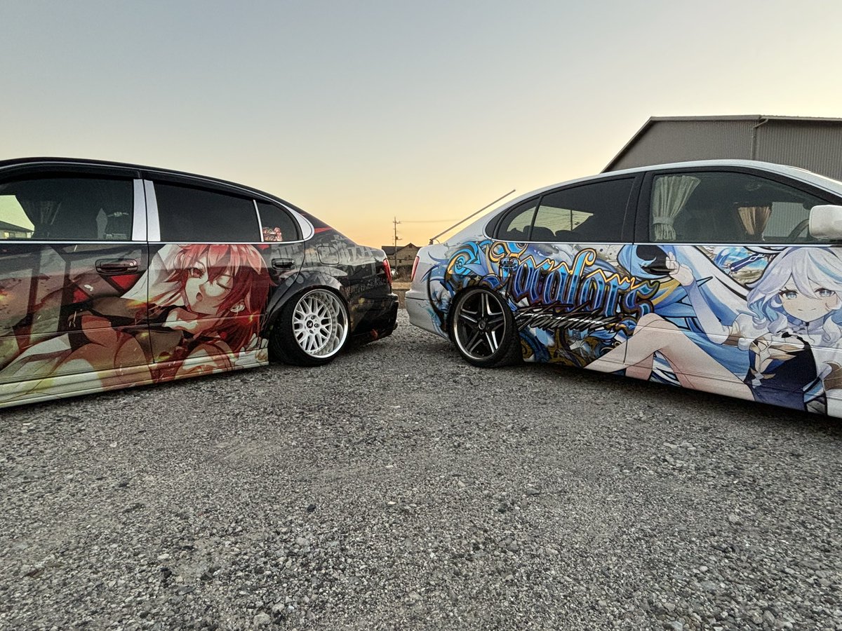 痛車化おめでとう🎉