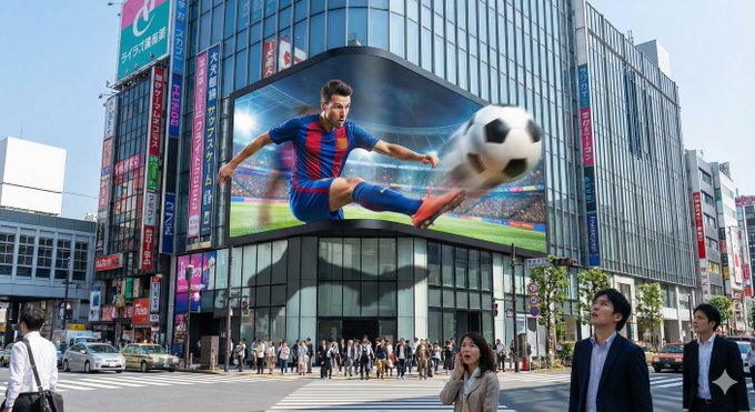 Glasses-free 3D LED Display