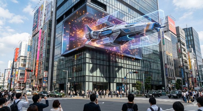 Glasses-free 3D LED Display