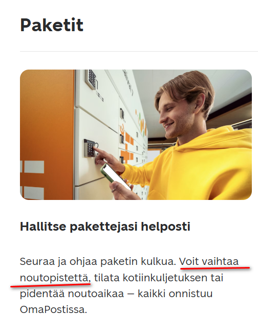 1tom4tom's tweet image. Posti on poistanut puhelinäpistään noutopisteen vaihdon. Nettisivut tosin väittävät ihan muuta. 
#posti #osoite #nouto #ristiriitaisuus