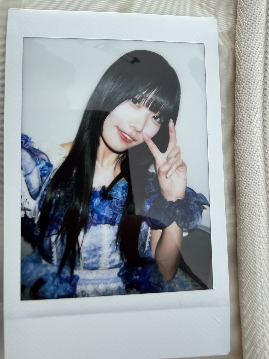 送信できてなかった今日の彩友ちゃんチェキ ランチェキトレードで手に