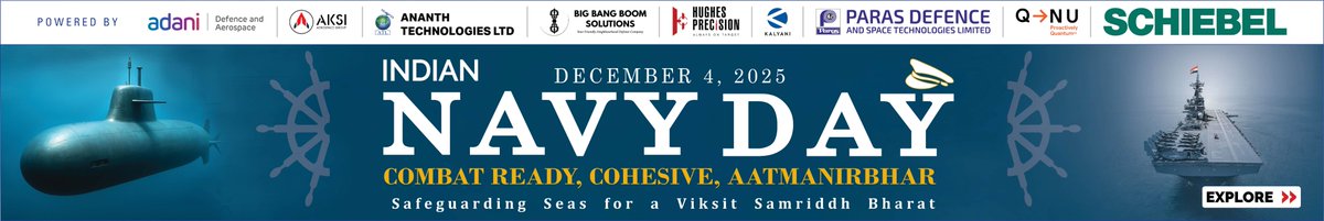 RakshaAnirveda's tweet photo. Raksha Anirveda celebrated Navy Day 2025  with the publication of its annual website feature... 

https://t.co/V24lF4Px26

Happy reading!

@NavantiaOficial @Navantia_AU  @navalgroup @OfficialGRSE @hindustanshipyard @cslcochin @CMD_HSL @GeneralAtomics @thekalyanigroup https://t.co/c66hkssBNM