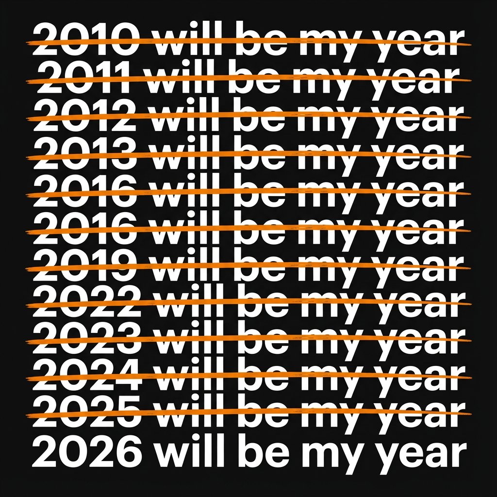 One_BullEx's tweet photo. Repeat after me:

"2026 will be my year" https://t.co/DUFIBonzxk