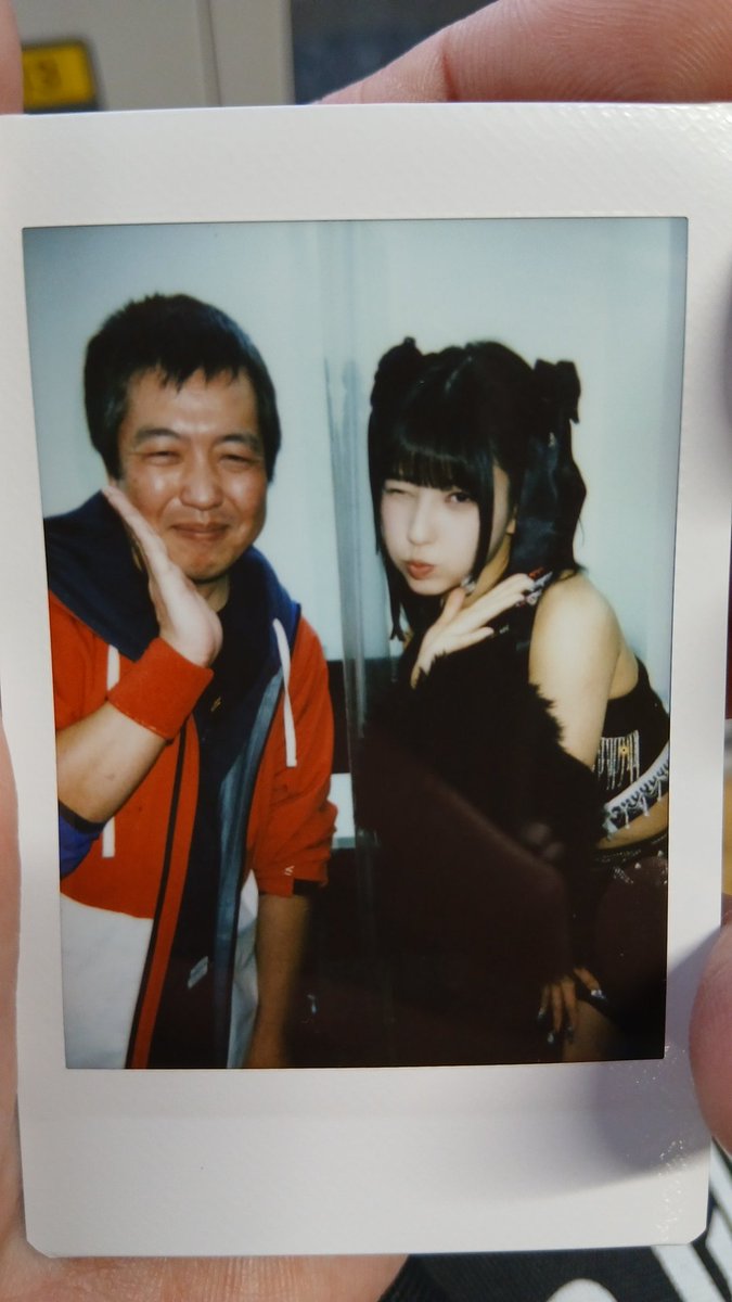 今日のチェキ #2i2 LAST TOUR 「Pages of Us」 延長特典会 #あんちゅ