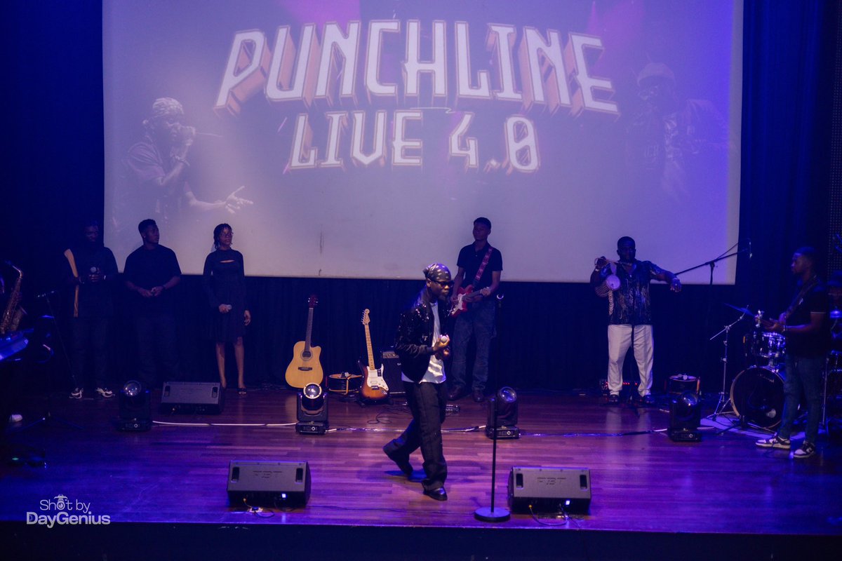 Show wey sweet, na from audience reaction dem dey know. Punchline Live 4.0 🚀🚀🚀
