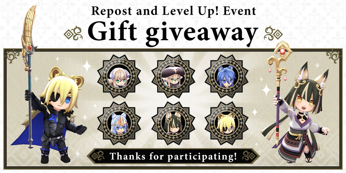 Repost and Level Up! Event
Medal Giveaway Announcement

We got over 2,500 total likes and reposts,
so we're giving away 1,680 Medals! ✨

Starting Monday, Dec. 8, 10:00 PM, we'll begin giving them out as daily Log-In Bonuses.
Don't forget to claim yours!
See the announcement for