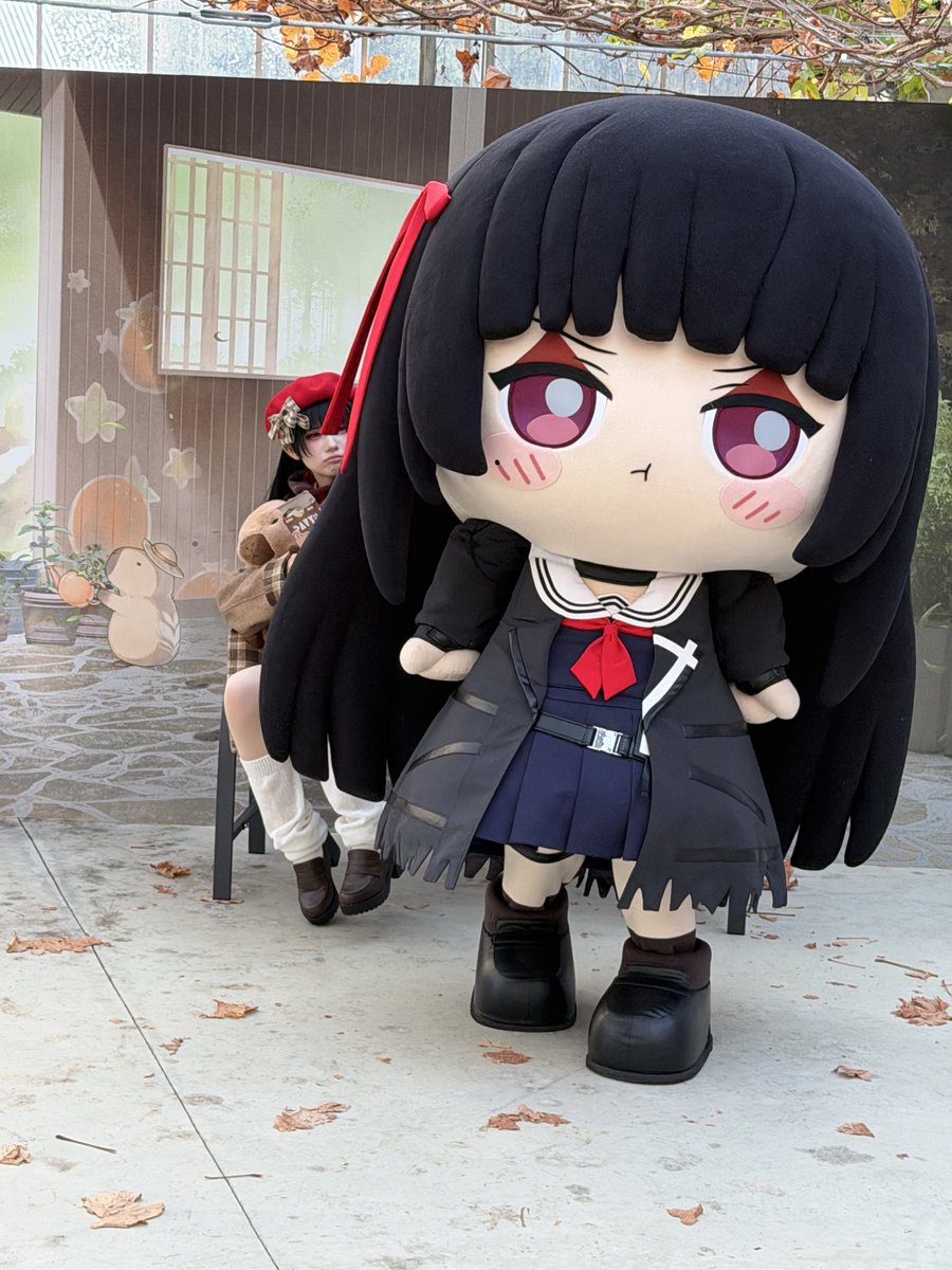 長崎バイオパーク楽しかったー(*^o^*) 千咲と千咲の着ぐるみ見れて