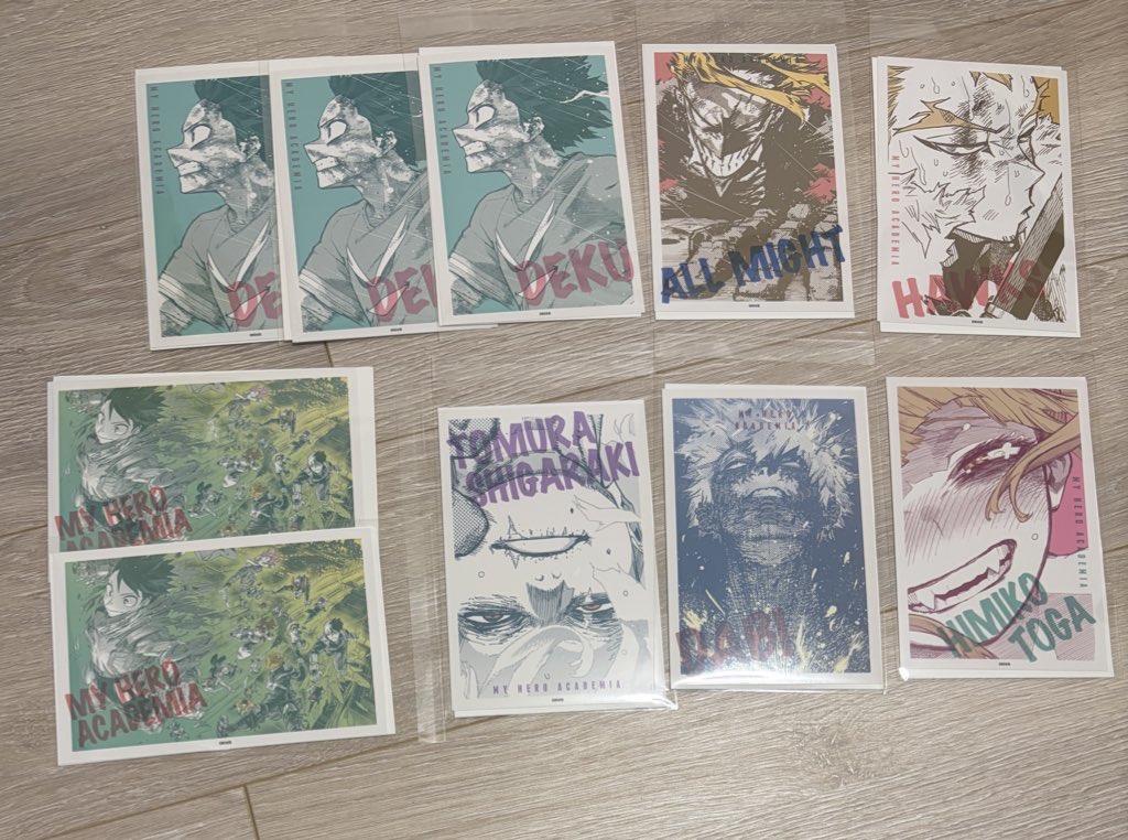 交換】僕のヒーローアカデミア ヒロアカ 原画展 ワンシーン 譲＊画像の