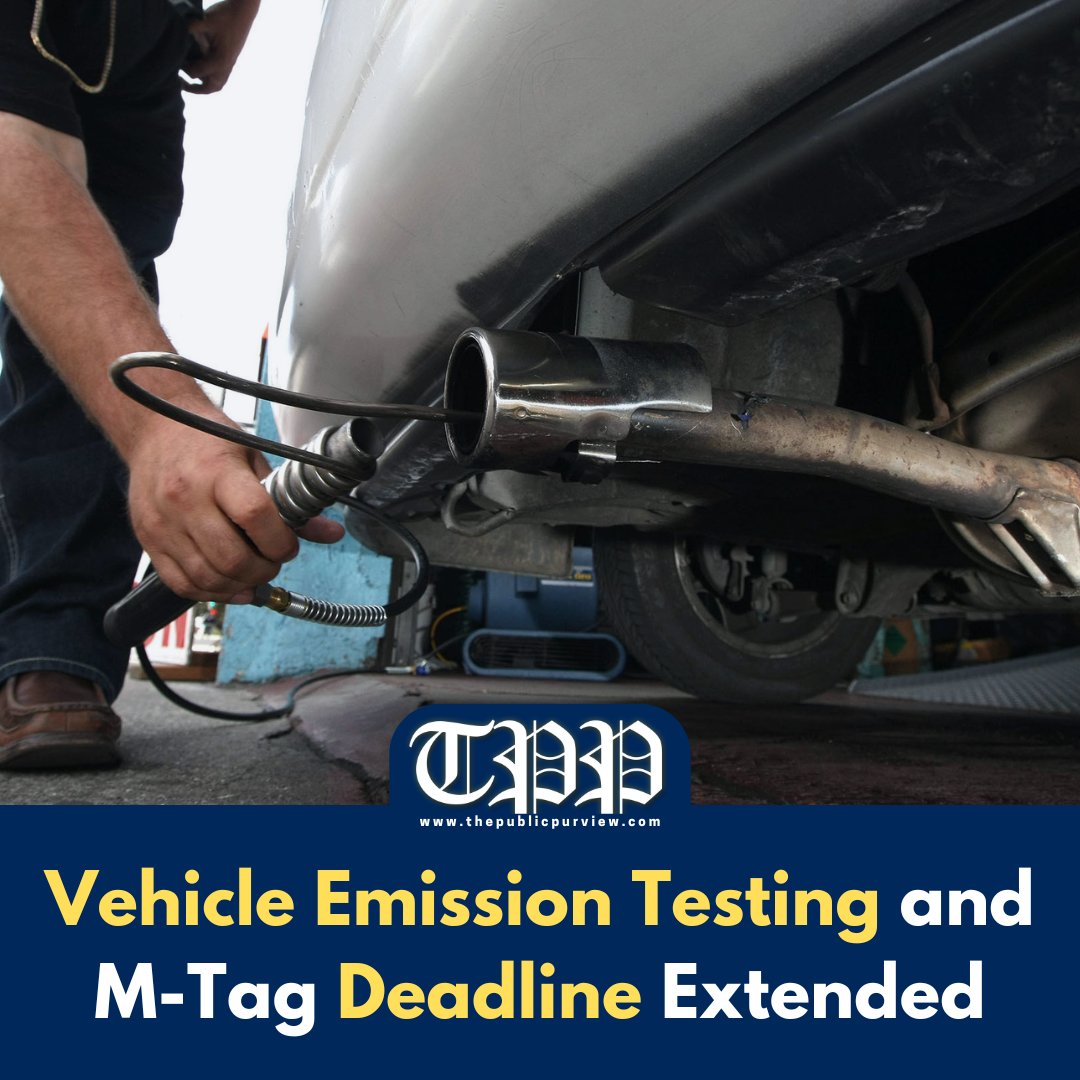 publicpurviewpk's tweet image. Transport operators get final week for emission testing and M-Tag compliance. Click the link to read more: thepublicpurview.com/vehicle-emissi…

#emissiontesting #MTag #ITA #PakistanNews #CurrentAffairs #ThePublicPurview #TPP #DailyNewsPakistan #PakMedia