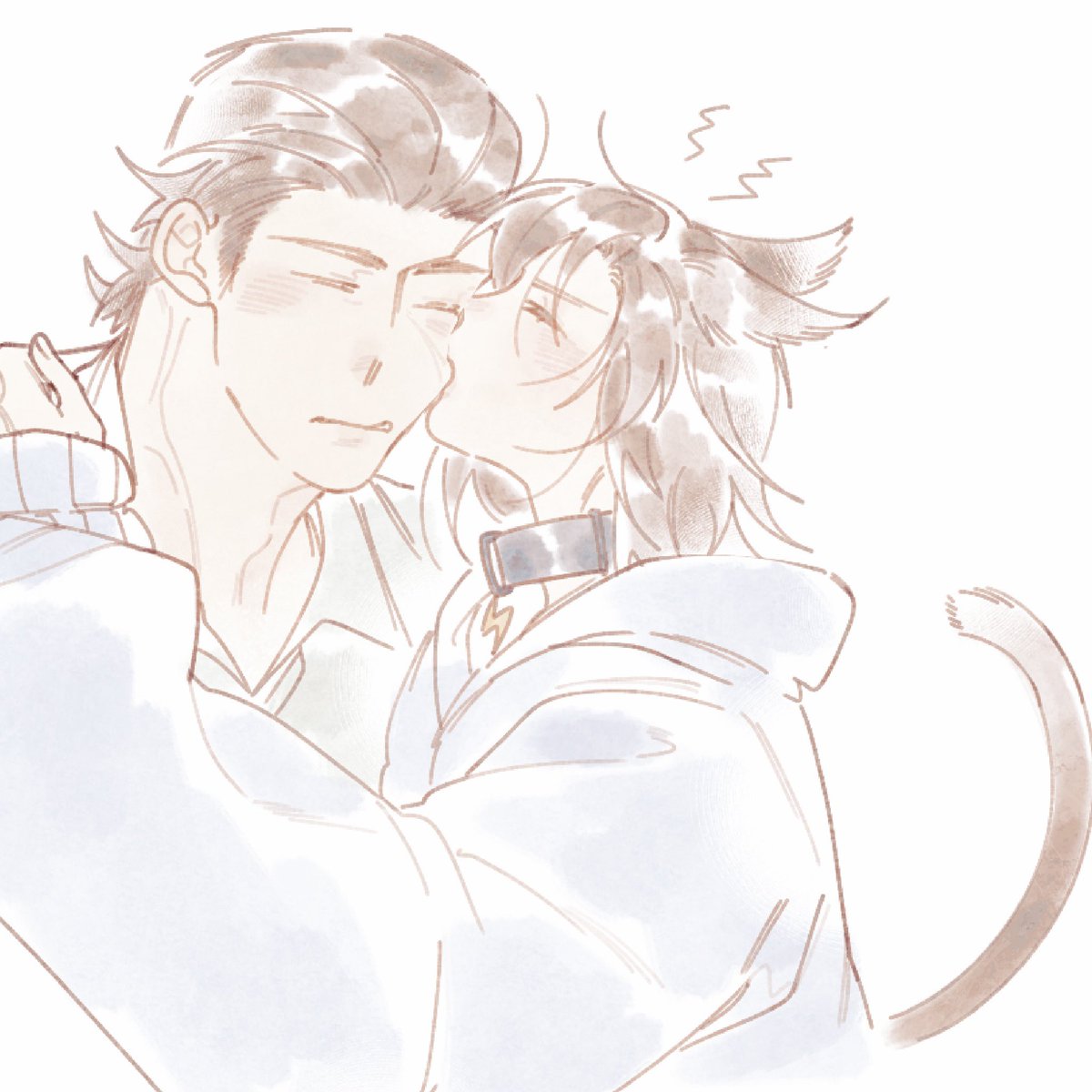 ☕️小政🐱

首輪msmn様最高大好き...
えーでる様の絵が可愛くてたまらなくて、つい描いてしまいました！