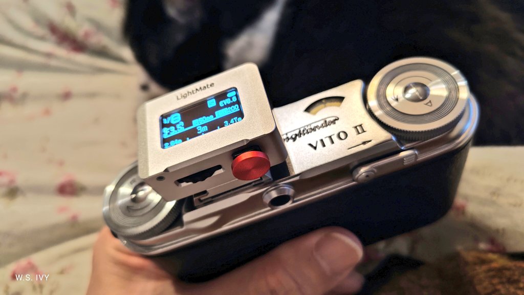 Voigtlander に露出計装備！ 早く撮影したいな〜📸 #ドイツ製カメラ