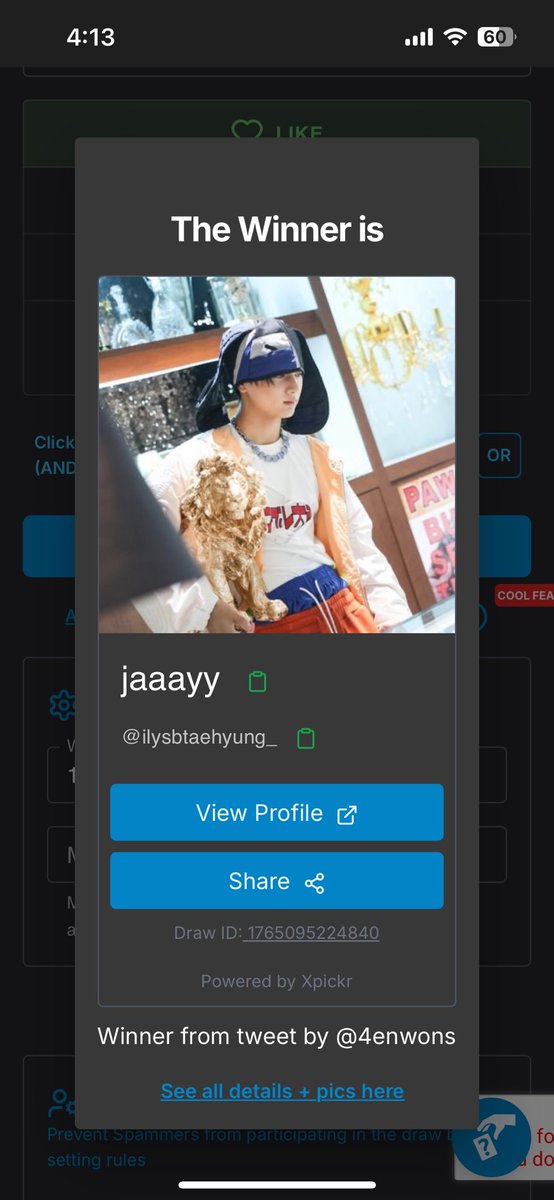 4enwons's tweet image. hi @ilysbtaehyung_ &amp;amp; @intoheevan ! u have until 5pm to claim your 50php