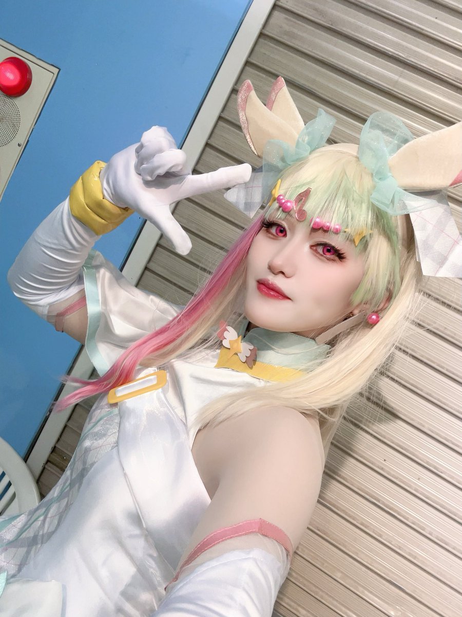 今日はｷｭｱｽﾞｷｭｰﾝで参加してました！！
久しぶりのイベント楽しかった〜🫶
きっと今日のがコス納め😌
 #KCF80