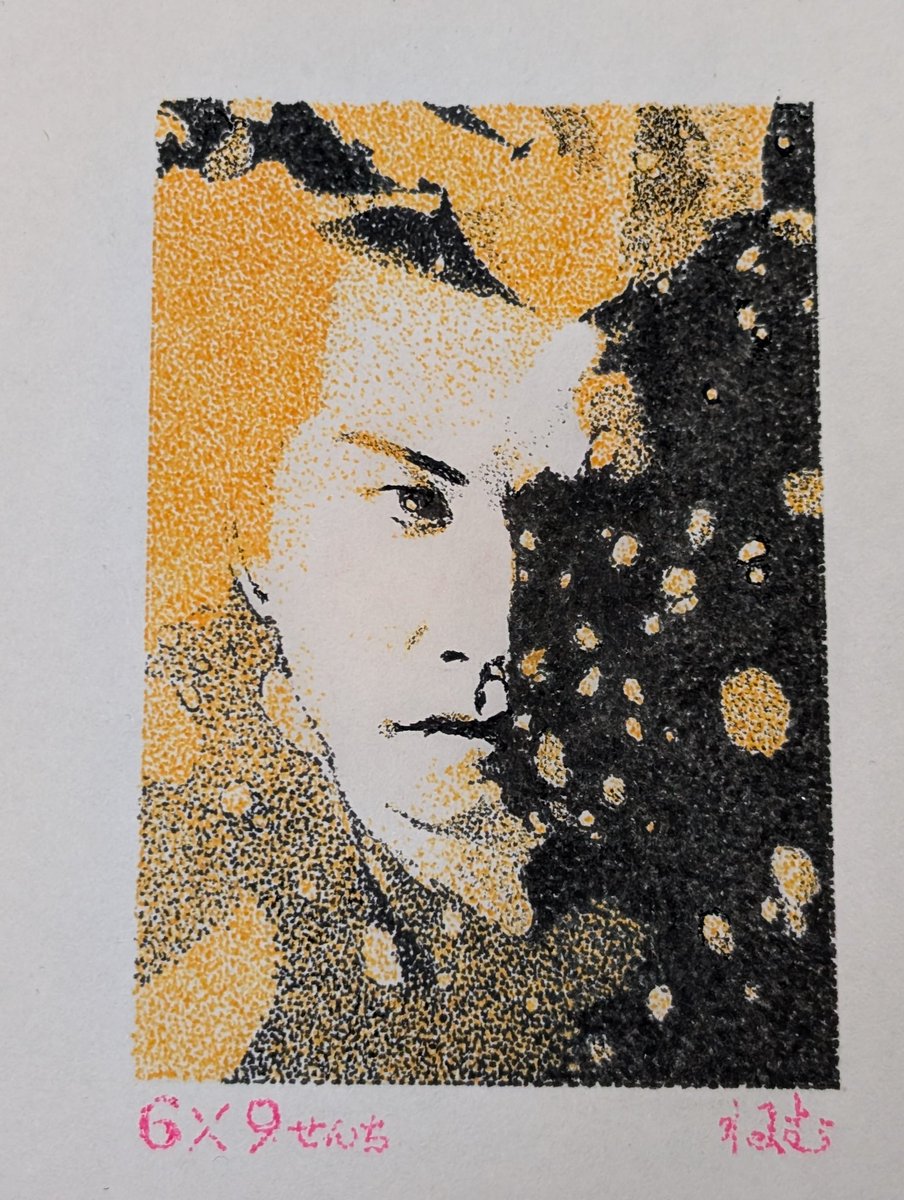 点描　完成✨　BUCK-TICK
ありがとうBUCK-TICK✨
#樋口豊　#点描　#バクチク