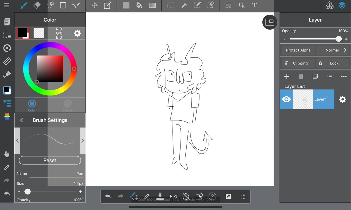Trying to draw on anything else but ibispaint.