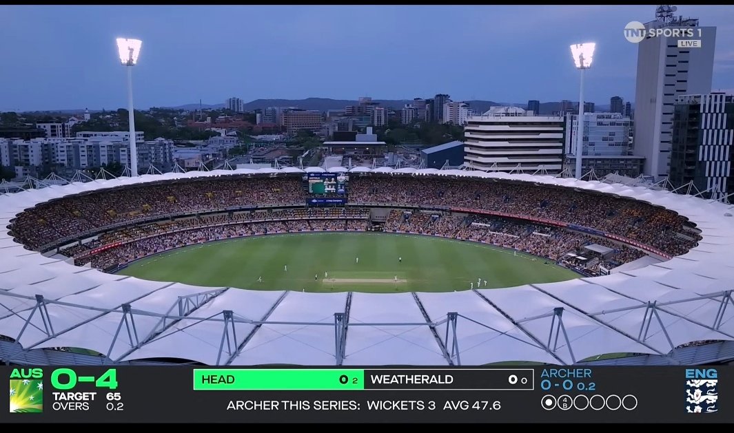 Gabba hosting its last ever Test match today.

Yes.. you read it right ..the existing stadium in Brisbane will be demolished and rebuilt for the 2032 Summer Olympics, which will also feature T20 cricket.