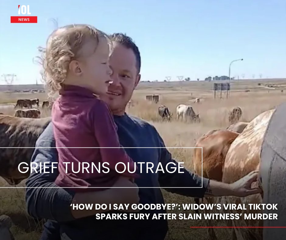 A viral TikTok video posted by the wife of slain Madlanga Commission witness Marius “Vlam” van der Merwe, who was known as Witness D, has drawn widespread sympathy and renewed anger following his killing in Brakpan on Friday night.
#news #TikTok #MadlangaCommission