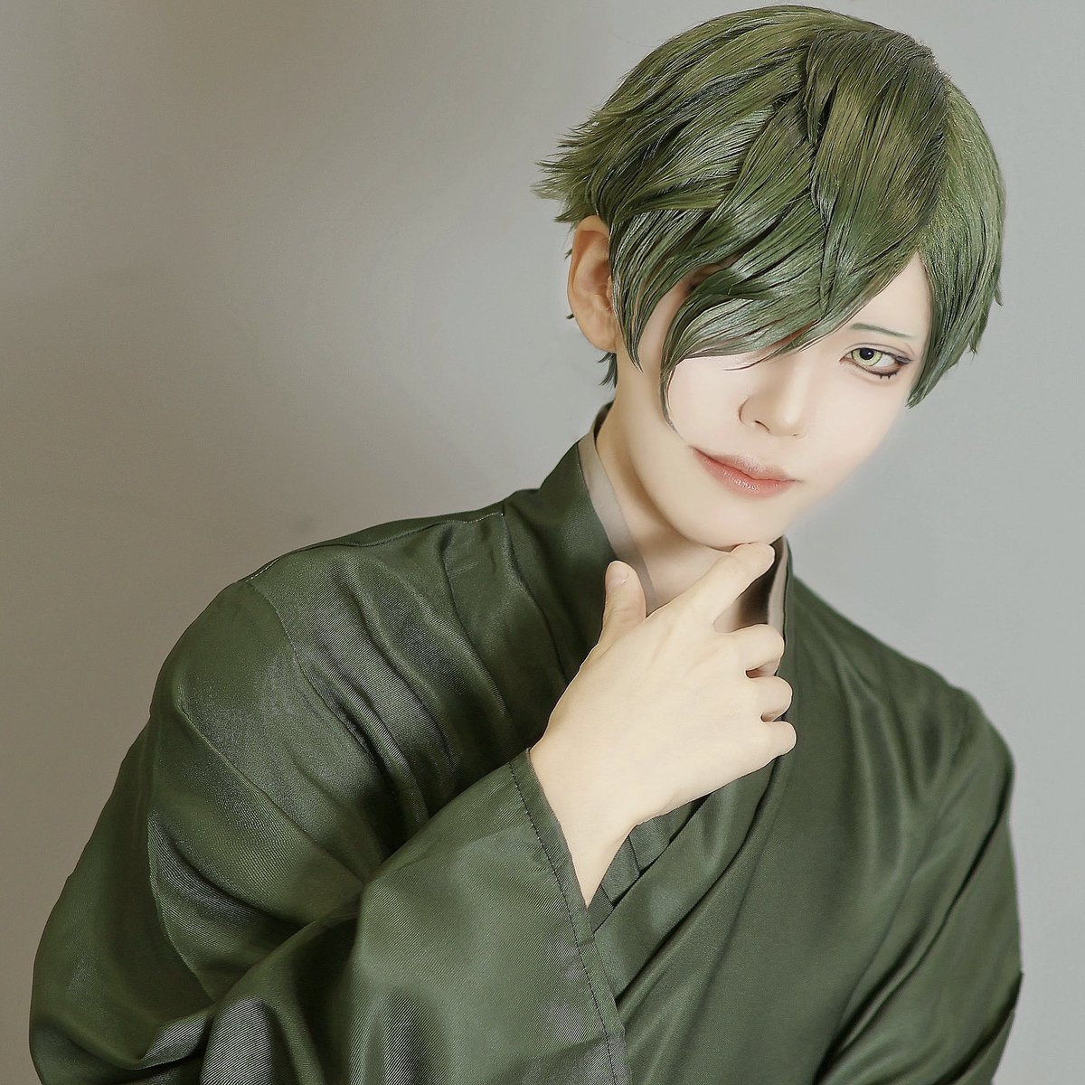 cos/コスプレ 刀剣乱舞 鶯丸 軽装 #青い写真棚 #仙コミ