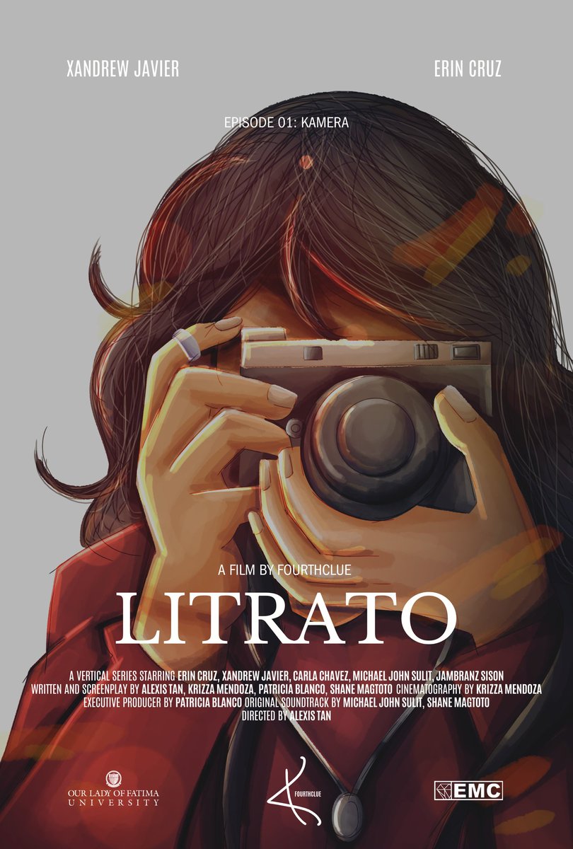 _KeyCheyn_'s tweet image. "In a world full of frames, I chose to hold you in a picture."

LITRATO
An original vertical series by FourthClue
EPISODE 01: KAMERA

---
The episode now posted on...

FB: facebook.com/keycheynimahin… 
TIKTOK: tiktok.com/@keycheyn.imah…
YT: youtu.be/taRz44-m-sE?si…

Directed by Noelle Tan